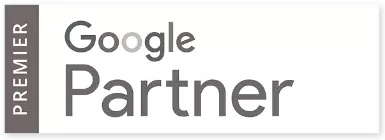 Picture of a partner badge from Google.