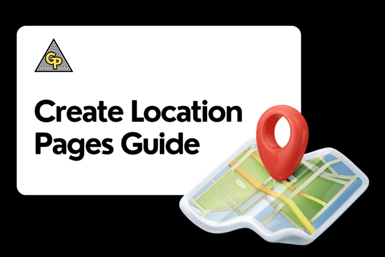 create location pages guide